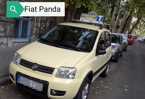 Fiat Panda - IV. kerület, Berda József utca 15.